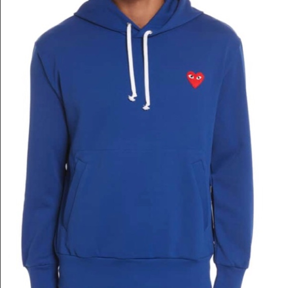 Blue Comme Des Garçons Hoodie